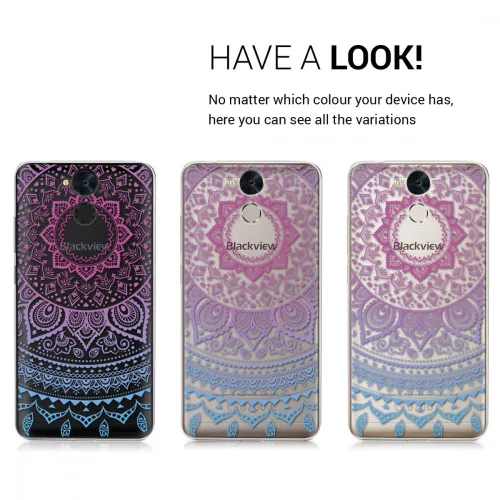 Blackview P2 tok, szilikon, többszínű, 42974.01