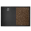 Tabla combinata Navaris, magnetica cu creta si pluta, 60x40 cm, multicolor, pluta/MDF