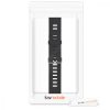 Szíj Xiaomi Amazfithez, szilikon, fekete/piros, 43242.01