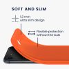 Apple iPhone 8 / iPhone 7 / iPhone SE 2 tok, szilikon, narancs, 43411.69