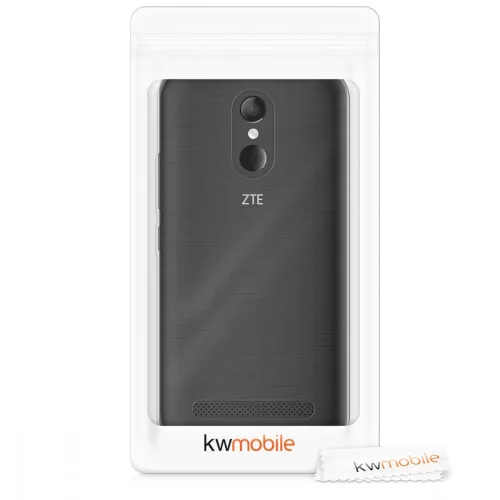 ZTE Blade A602 burkolat, szilikon, átlátszó, 43439.03