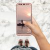 Samsung Galaxy S8 Plus tok, szilikon, rózsaszín, 42755.31