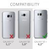 Samsung Galaxy S8 Plus tok, szilikon, rózsaszín, 42755.31