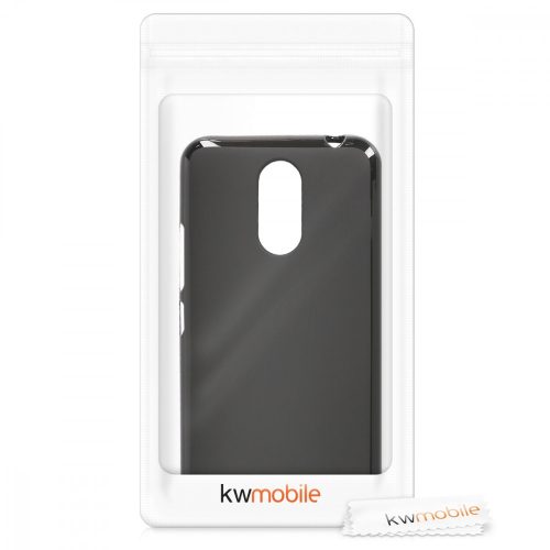 ZTE Blade A602 tok, szilikon, fekete, 43852.47