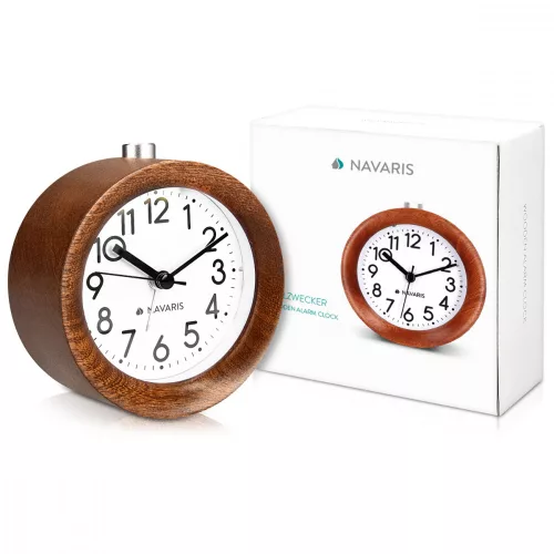 Snooze Retro analóg fa ébresztőóra, 43907