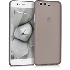 Huawei P10 burkolat, polikarbonát, fekete, 43912.01