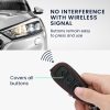 Ford autókulcs tok - 3 gombos - Keyless Go, ökológiai bőr, fekete, 43956.01