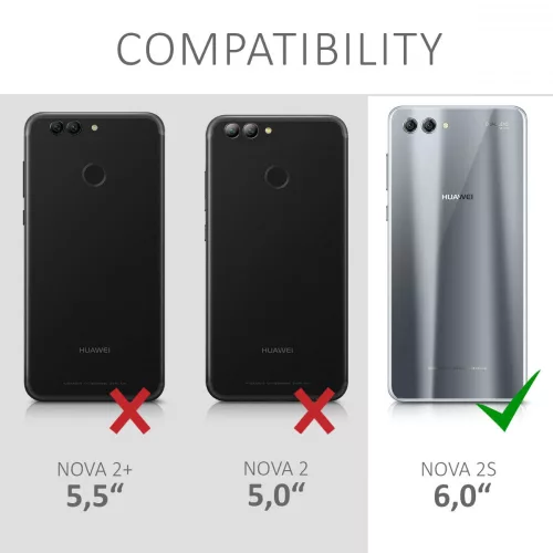 Huawei Nova 2s burkolat, szilikon, átlátszó, 44013.03