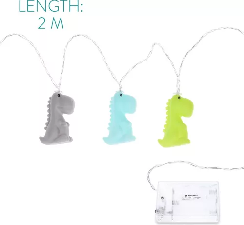 Dino Navaris Lights, 2m hosszú, többszínű, 44166.07