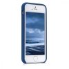Apple iPhone 5 / iPhone 5s / iPhone SE tok, szilikon, kék, 42766.17
