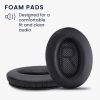 2 db-os fülpárna készlet Bose QuietComfort fejhallgatóhoz, Kwmobile, fekete, Eco-bőr, 44230.01