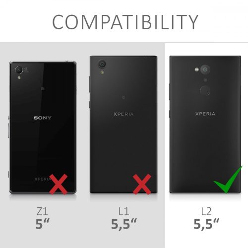 Sony Xperia L2 tok, szilikon, többszínű, 44285.02