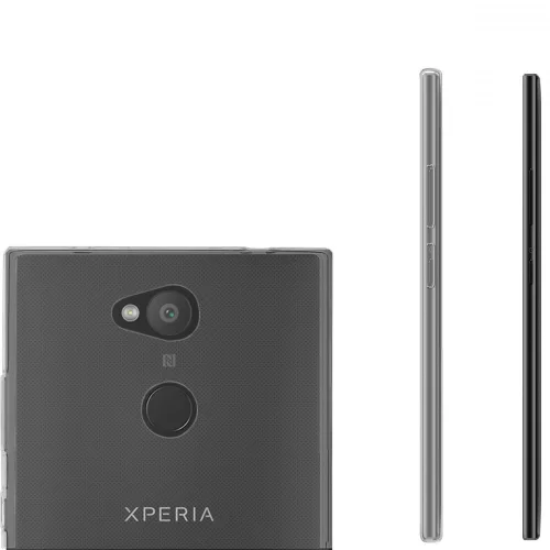 Sony Xperia L2 tok, szilikon, átlátszó, 44284.03