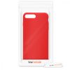Apple iPhone 8 Plus / iPhone 7 Plus tok, szilikon, piros, 40842.09