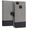 Huzat ZTE Blade A6-hoz, textil, szürke, 44462.22