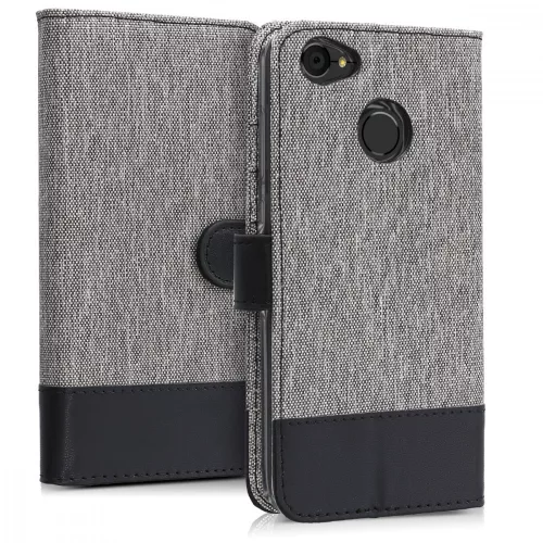 Huzat ZTE Blade A6-hoz, textil, szürke, 44462.22