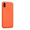 Apple iPhone X / iPhone XS tok, szilikon, narancssárga, 43940.69