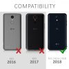 LG K10 (2018) tok, textil, szürke, 44554.22