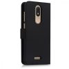 Wiko View Lite tok, ökológiai bőr, fekete, 44578.01