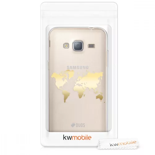 Samsung Galaxy J3 (2016), szilikon, többszínű tok, 39408.05