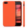 Apple iPhone 5 / iPhone 5s / iPhone SE tok, szilikon, narancs, 42766.29