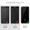 Huawei P9 Lite (2017) borítója, textil, piros, 40893.04