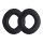 db-os fülpárna készlet Sennheiser PX360/MM550-X/MM450-X fejhallgatóhoz, Kwmobile, fekete, Eco bőr, 45048.01