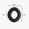db-os fülpárna készlet Sennheiser PX360/MM550-X/MM450-X fejhallgatóhoz, Kwmobile, fekete, Eco bőr, 45048.01