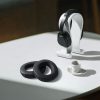 db-os fülpárna készlet Sennheiser PX360/MM550-X/MM450-X fejhallgatóhoz, Kwmobile, fekete, Eco bőr, 45048.01