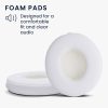 db-os fülpárna Bose Solo 2 Wireless/Solo 3 fejhallgatóhoz, Kwmobile, fehér, Eco bőr, 44516.02