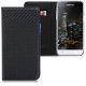 Samsung Galaxy J3 (2016) tok, Eco-bőr, fekete, 45157.01