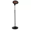 Suport incalzitor terasa Navaris, compatibil modele cu 3 trepte, 21.1x5.2x2.2 cm, stabil, negru, metal
