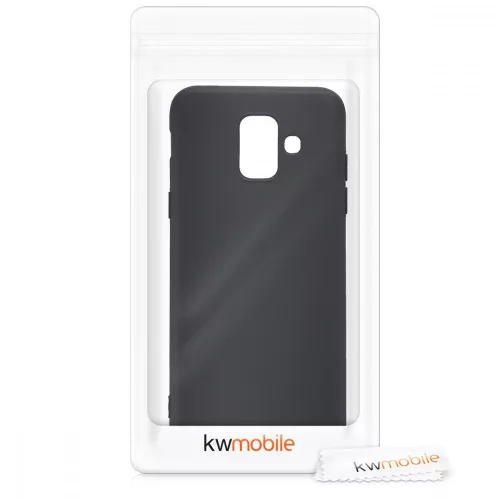 Samsung Galaxy A6 (2018) tok, szilikon, fekete, 45247.47