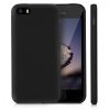 Apple iPhone 5 / iPhone 5s / iPhone SE tok, szilikon, fekete, 42766.01