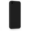 Apple iPhone 5 / iPhone 5s / iPhone SE tok, szilikon, fekete, 42766.01