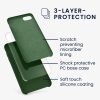 Apple iPhone 8 / iPhone 7 / iPhone SE 2 tok, szilikon, zöld, 40225.80