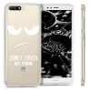 Huawei Y6 (2018) tok, szilikon, fehér, 44877.03