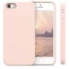 Apple iPhone 5 / iPhone 5s / iPhone SE tok, szilikon, rózsaszín, 42766.10