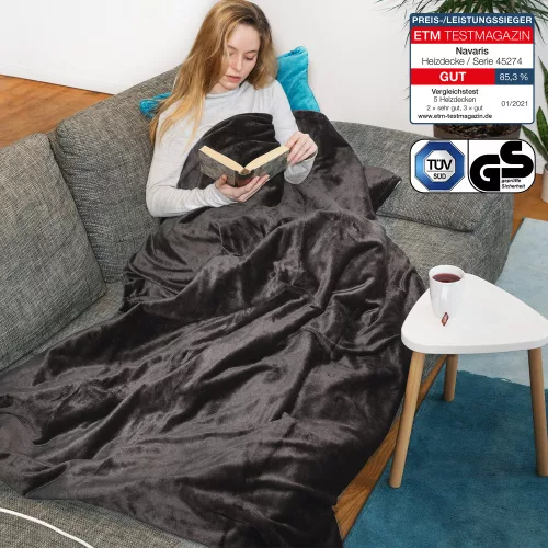 Navaris fűthető elektromos takaró 180 x 130 cm, 45274.03.01