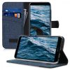 Huawei Y6 (2018) tok, textil, kék, 44880.03