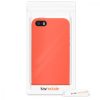 Apple iPhone 5 / iPhone 5s / iPhone SE tok, szilikon, narancs, 42766.69