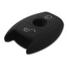 Autókulcs fedél Mercedes Benzhez - 2 gombos - Keyless Go, szilikon, fekete, 42376.07