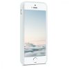 Apple iPhone 5 / iPhone 5s / iPhone SE tok, szilikon, fehér, 42766.02