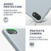 Apple iPhone 8 / iPhone 7 / iPhone SE 2 tok, szilikon, szürke, 40225.22