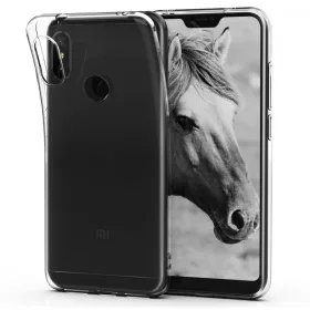   Xiaomi Mi A2 Lite / Redmi 6 Pro burkolat, szilikon, átlátszó, 45616.03