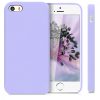 Apple iPhone 5 / iPhone 5s / iPhone SE tok, szilikon, lila, 42766.108