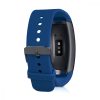 2 db pánt készlet Samsung Gear Fit2 / Gear Fit 2 Pro készülékhez, kwmobile, szilikon, kék/fekete, 38830.04