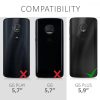Motorola Moto G6 Plus borítója, parafa, barna, 45778.01