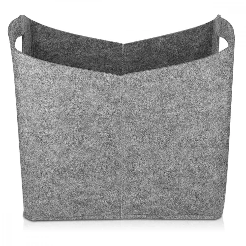Filc tárolókosár Navaris Basket, szürke, 40 x 23 x 39,5 cm, 45832,19