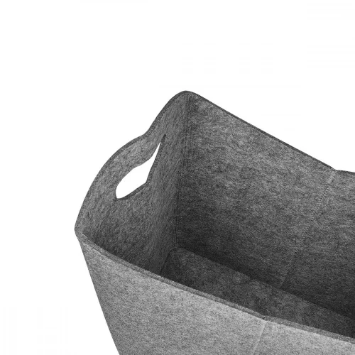 Filc tárolókosár Navaris Basket, szürke, 40 x 23 x 39,5 cm, 45832,19